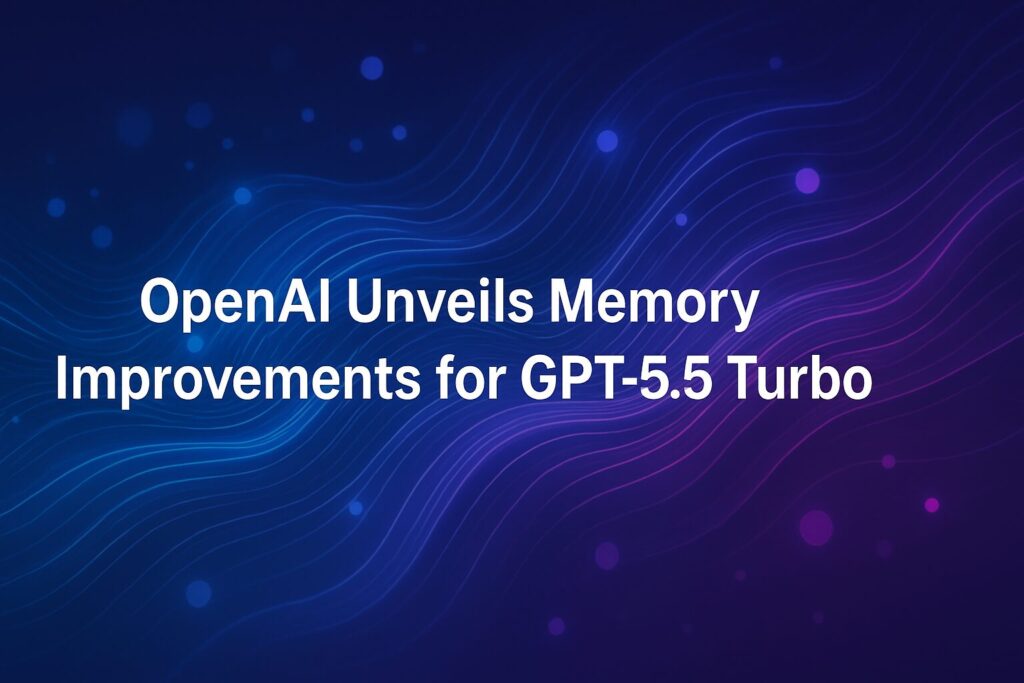 OpenAI Unveils Memory Improvements for GPT-5.5 Turbo
