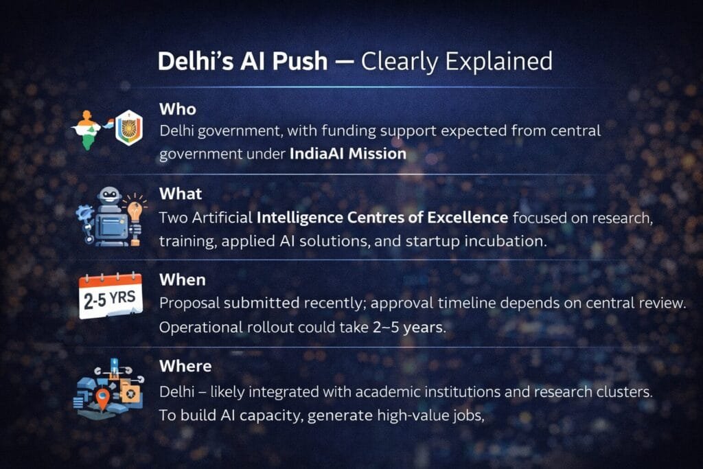 Delhi’s AI Bet