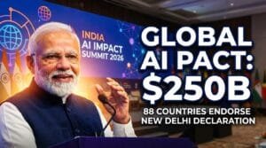 India AI Impact Summit 2026: 88 Nations Endorse Delhi Declaration on Responsible AI