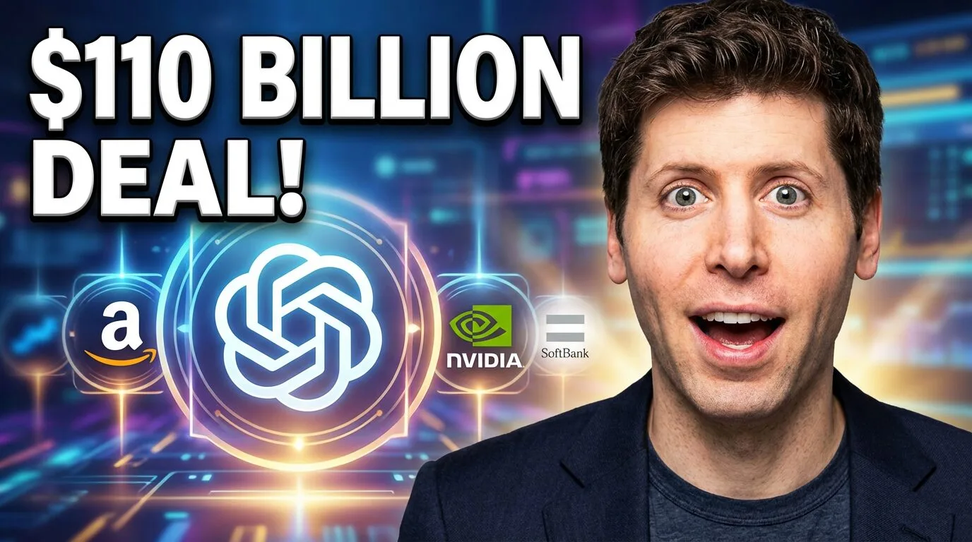 OpenAI's $110 billion funding round draws investment from Amazon, Nvidia, SoftBank