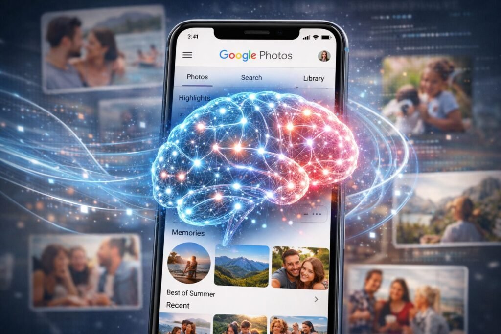google photos ai scanning