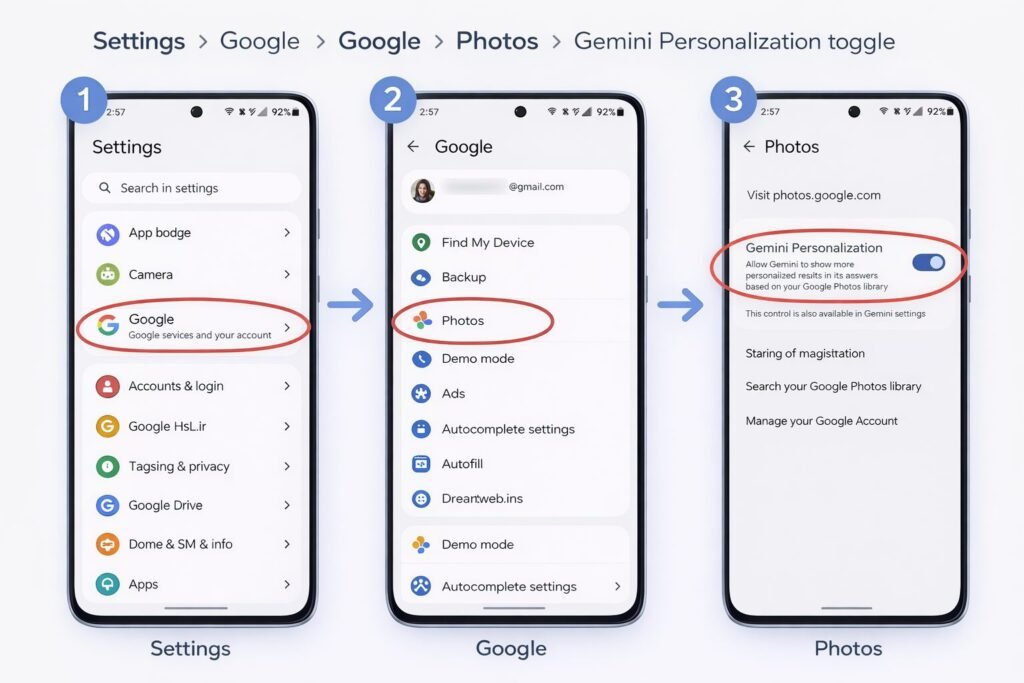 google photos ai scanning