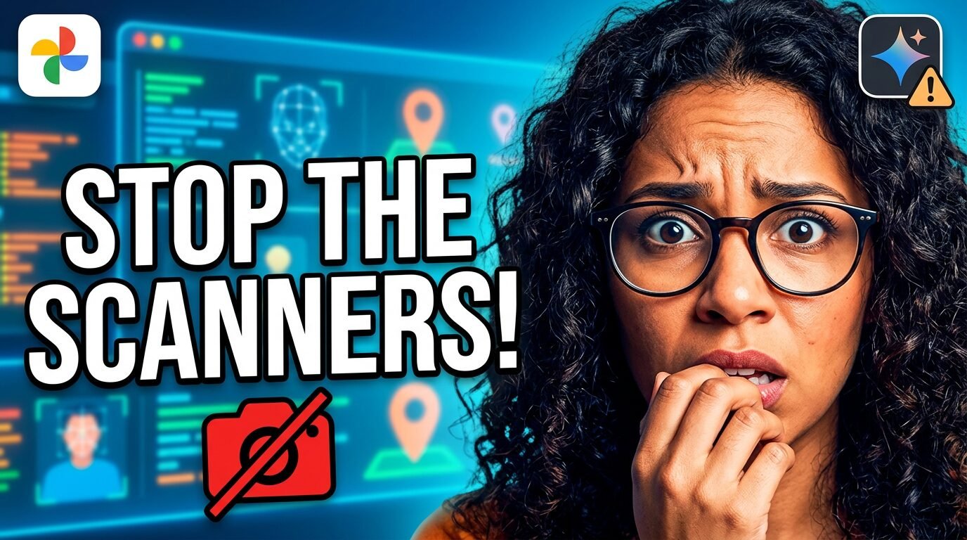 Google Photos AI scanning