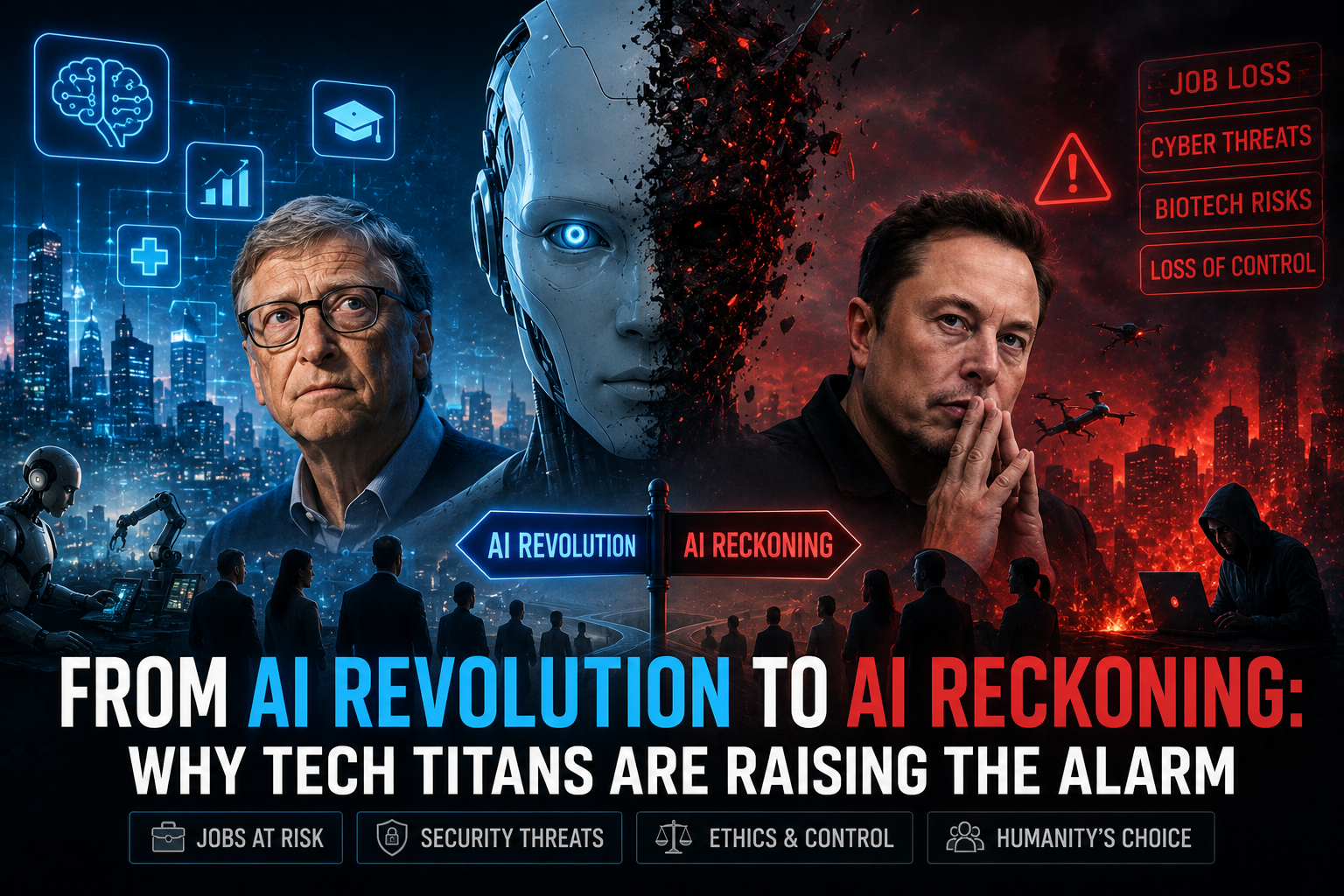 AI Revolution to AI Reckoning: Why Tech Titans Are Raising the Alarm
