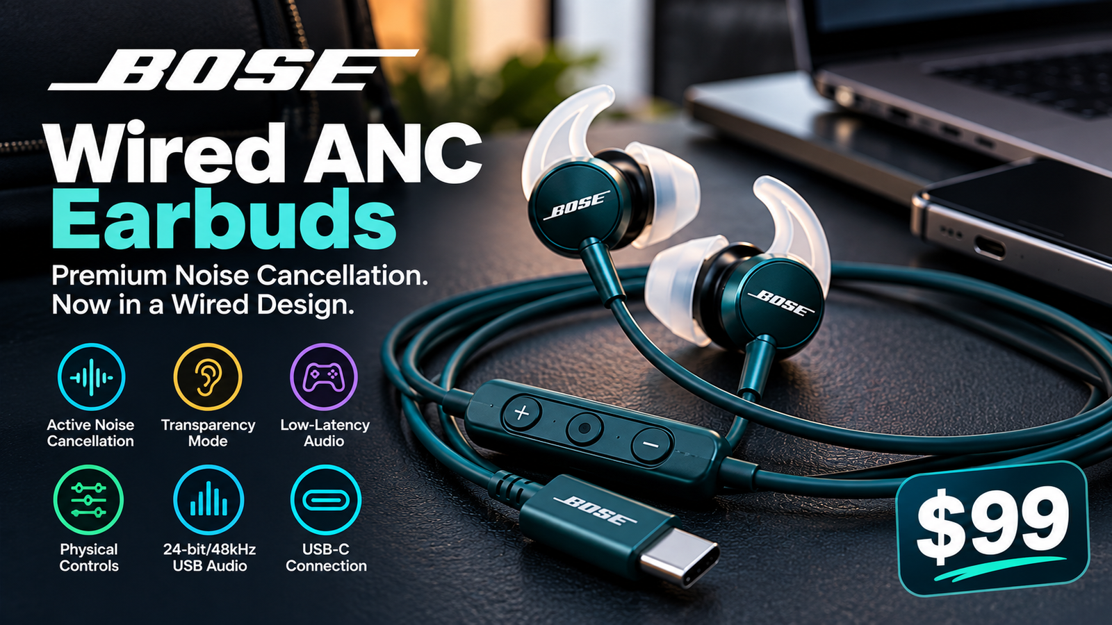 Bose Wired ANC Earbuds Arrive at $99, Bringing Active Noise Cancellation Back to Wired Audio.png.png