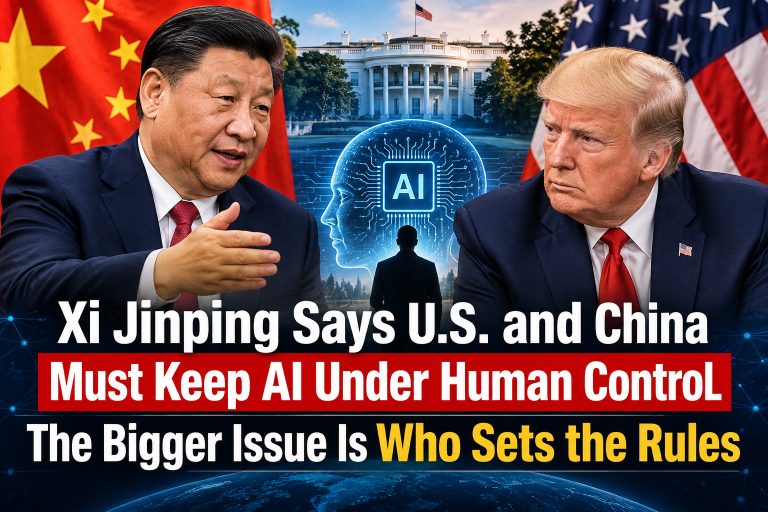 Xi Jinping | AI Human Control | Why U.S.-China AI Rules Matter to Everyday Users