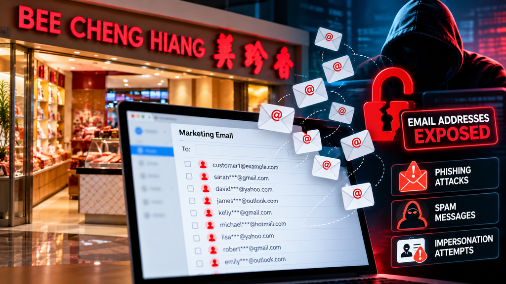 Bee Cheng Hiang AI data breach exposing customer email addresses through an AI-assisted coding error